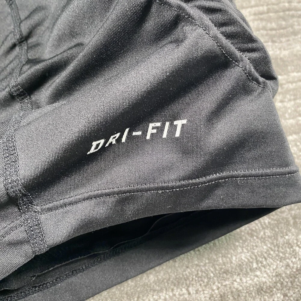 Nike Pro Shorts Mens 2XL Black Padded Compression Dri-FIT 336780-010